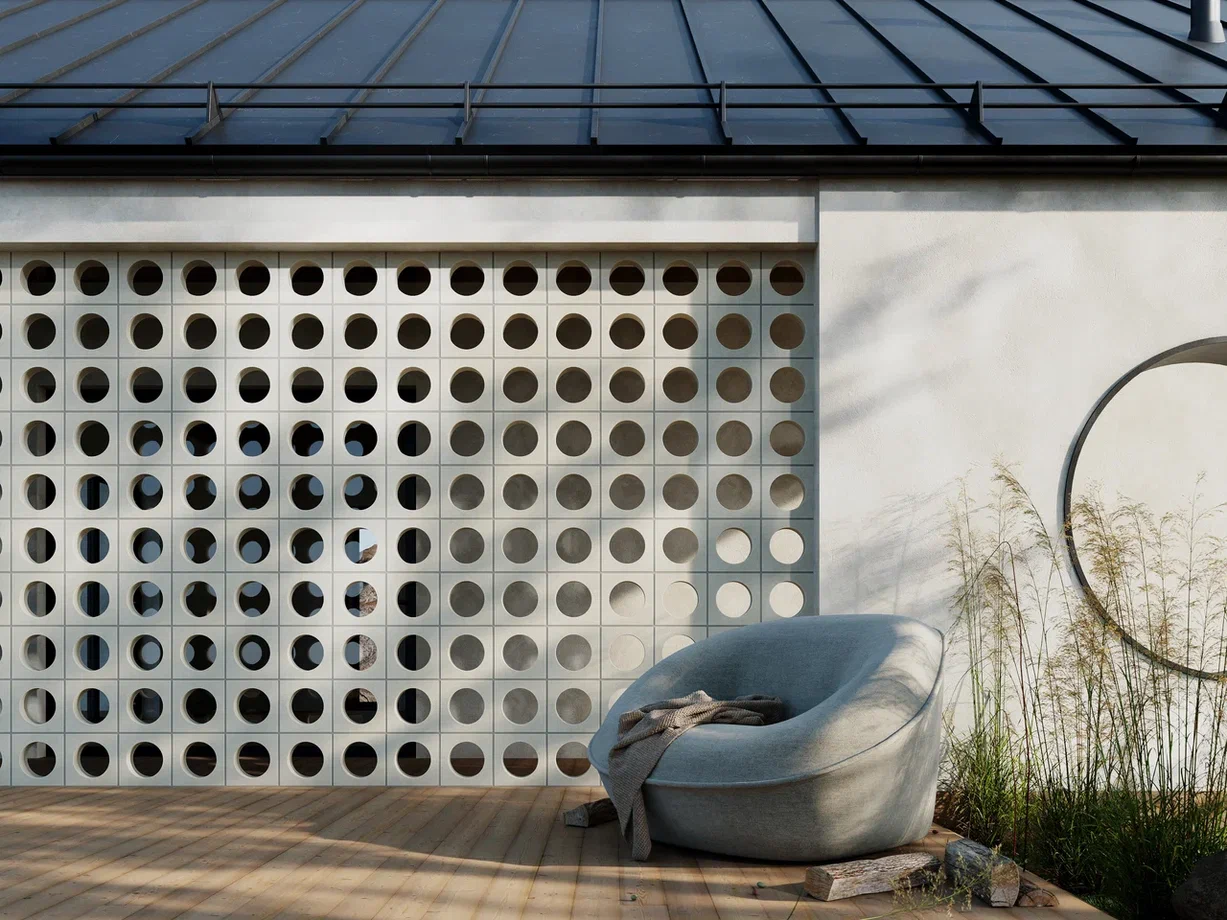 Блок архитектурный Planet (Плэнет)-50 под покраску 250х250мм Nokkel купить в Санкт-Петербурге