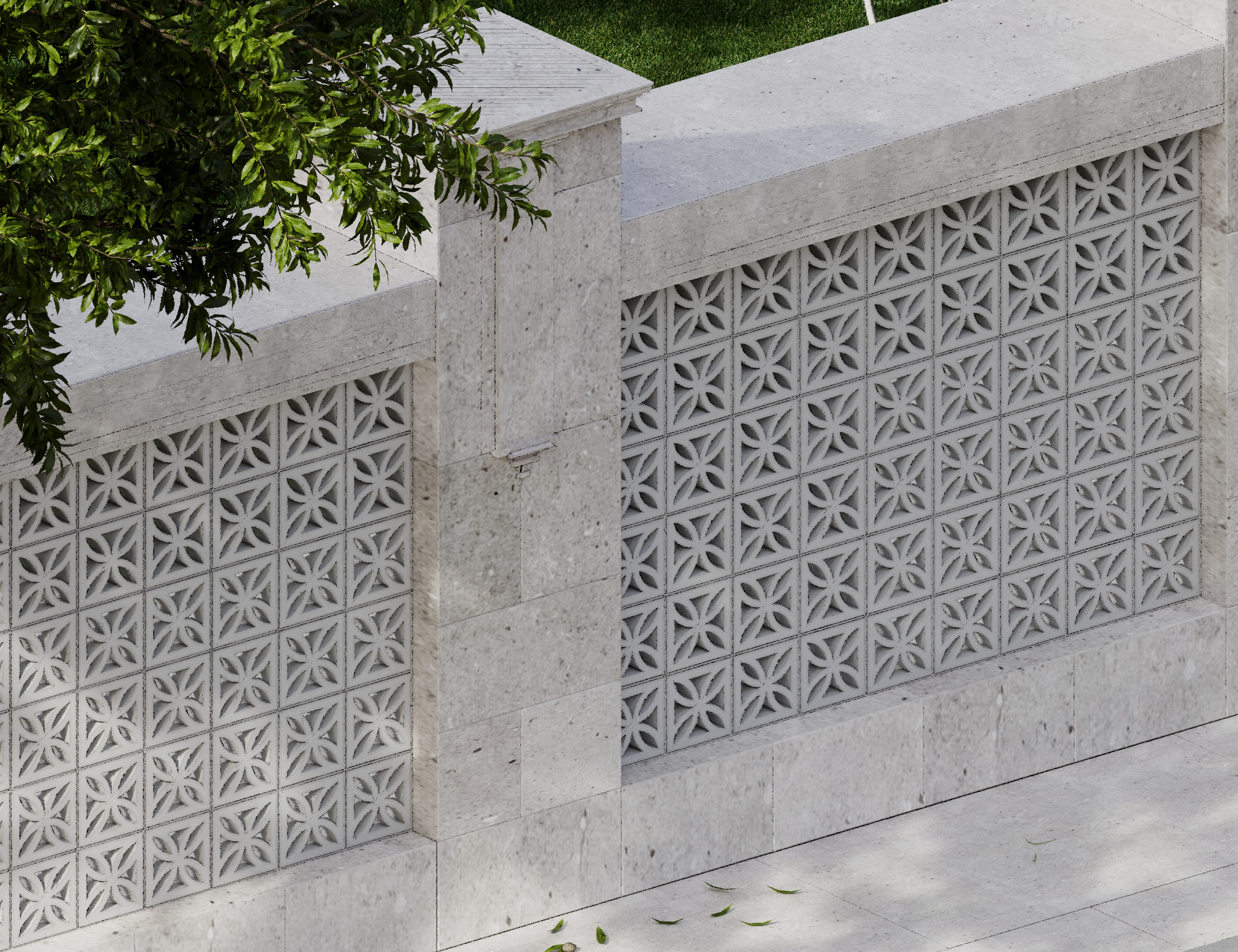 Блок архитектурный Icon (Айкон)-50 под покраску 250х250мм Nokkel купить в Санкт-Петербурге