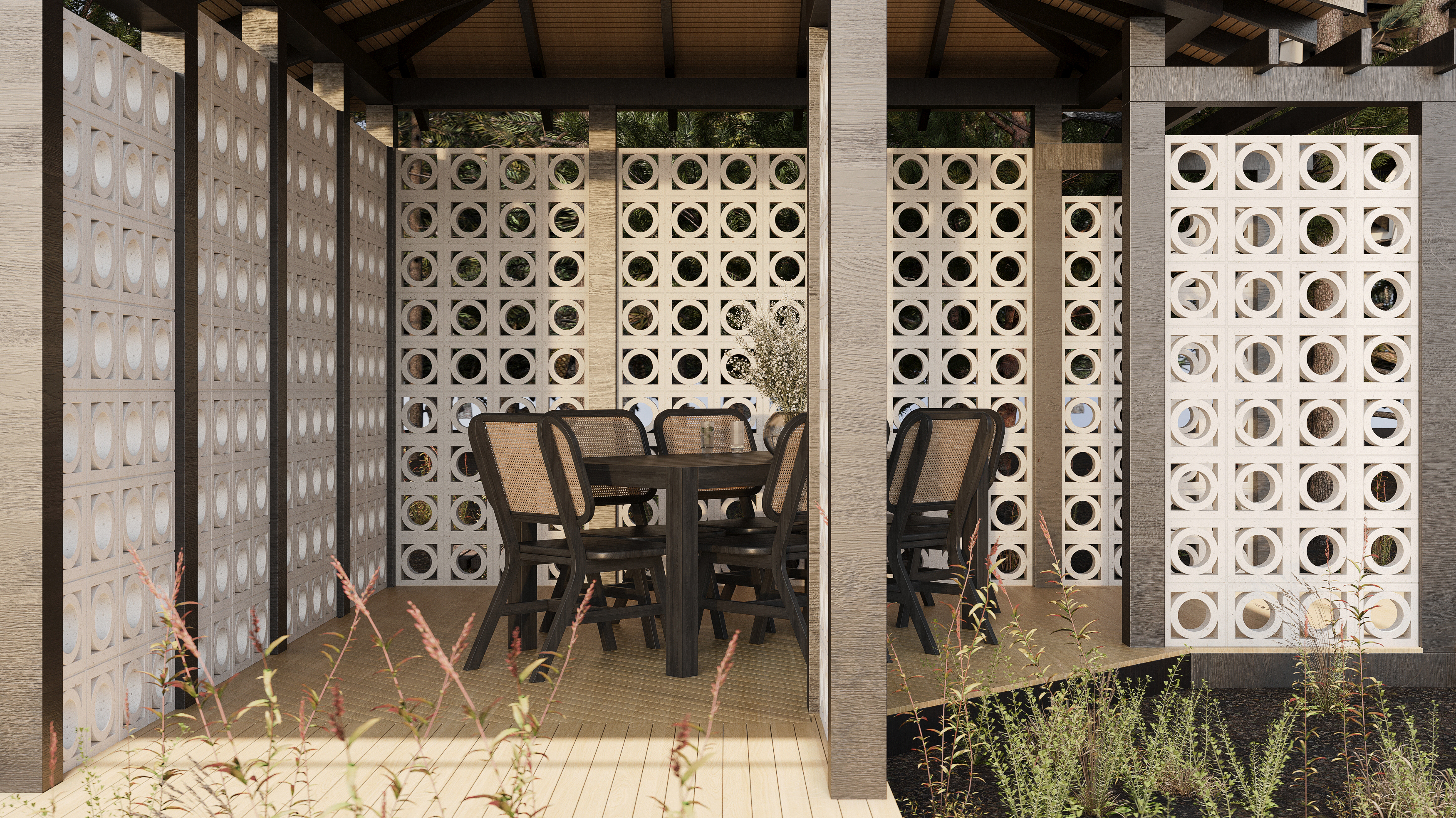 Блок архитектурный Pipe (Пайп)-70 под покраску 250х250мм Nokkel купить в Санкт-Петербурге