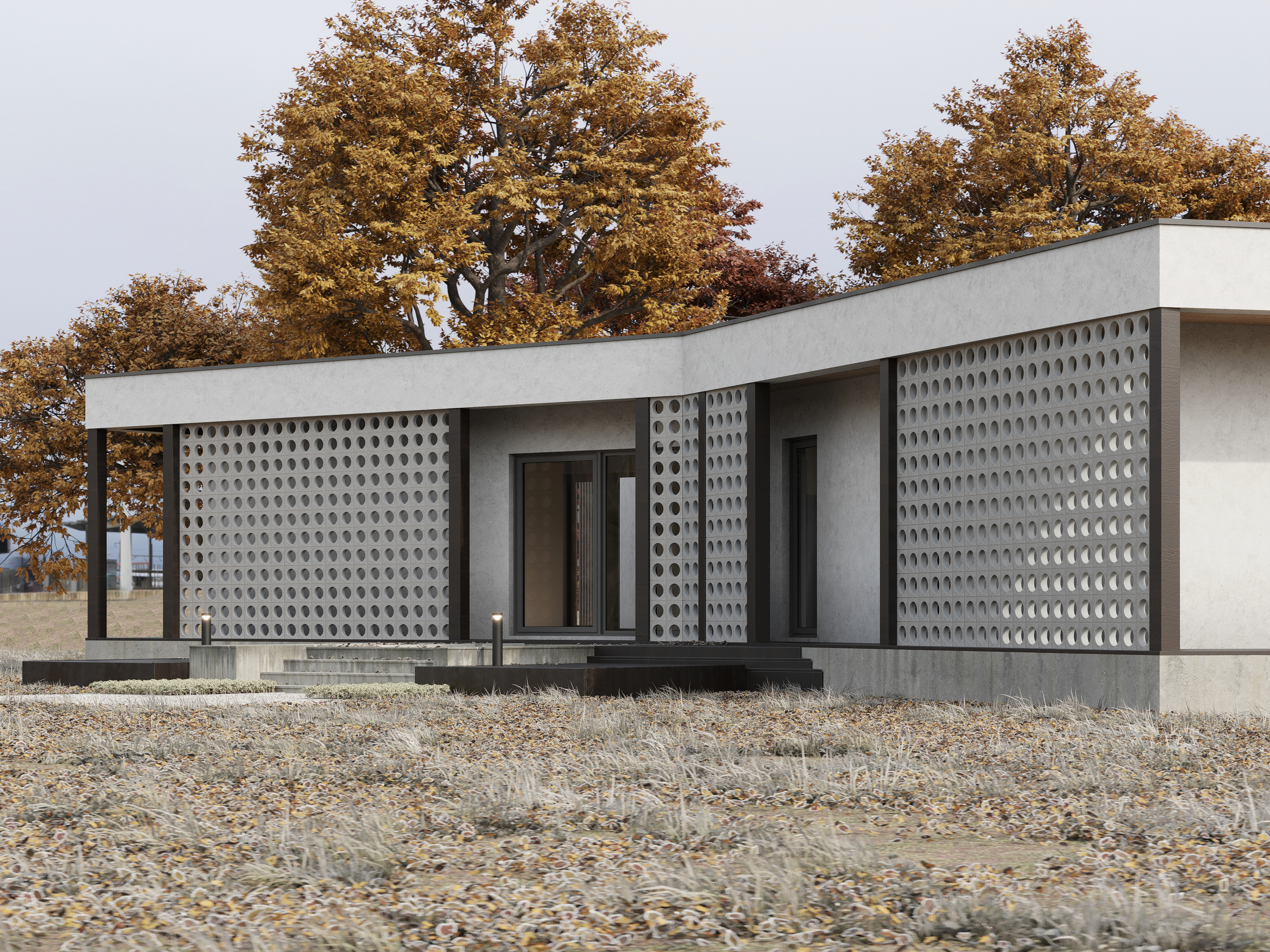 Блок архитектурный шлифованный Planet (Плэнет)-70 LUX серый 250х250мм Nokkel купить в Санкт-Петербурге