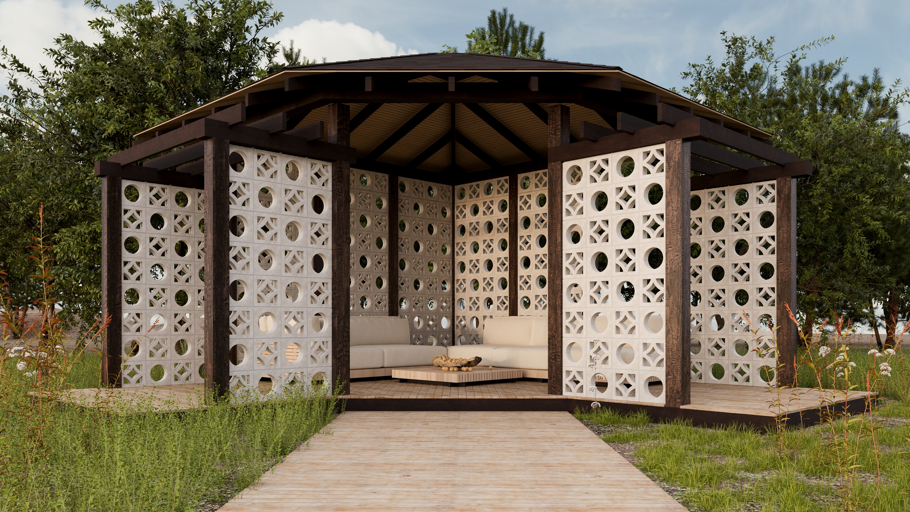 Блок архитектурный Planet (Плэнет)-70 под покраску 250х250мм Nokkel купить в Санкт-Петербурге