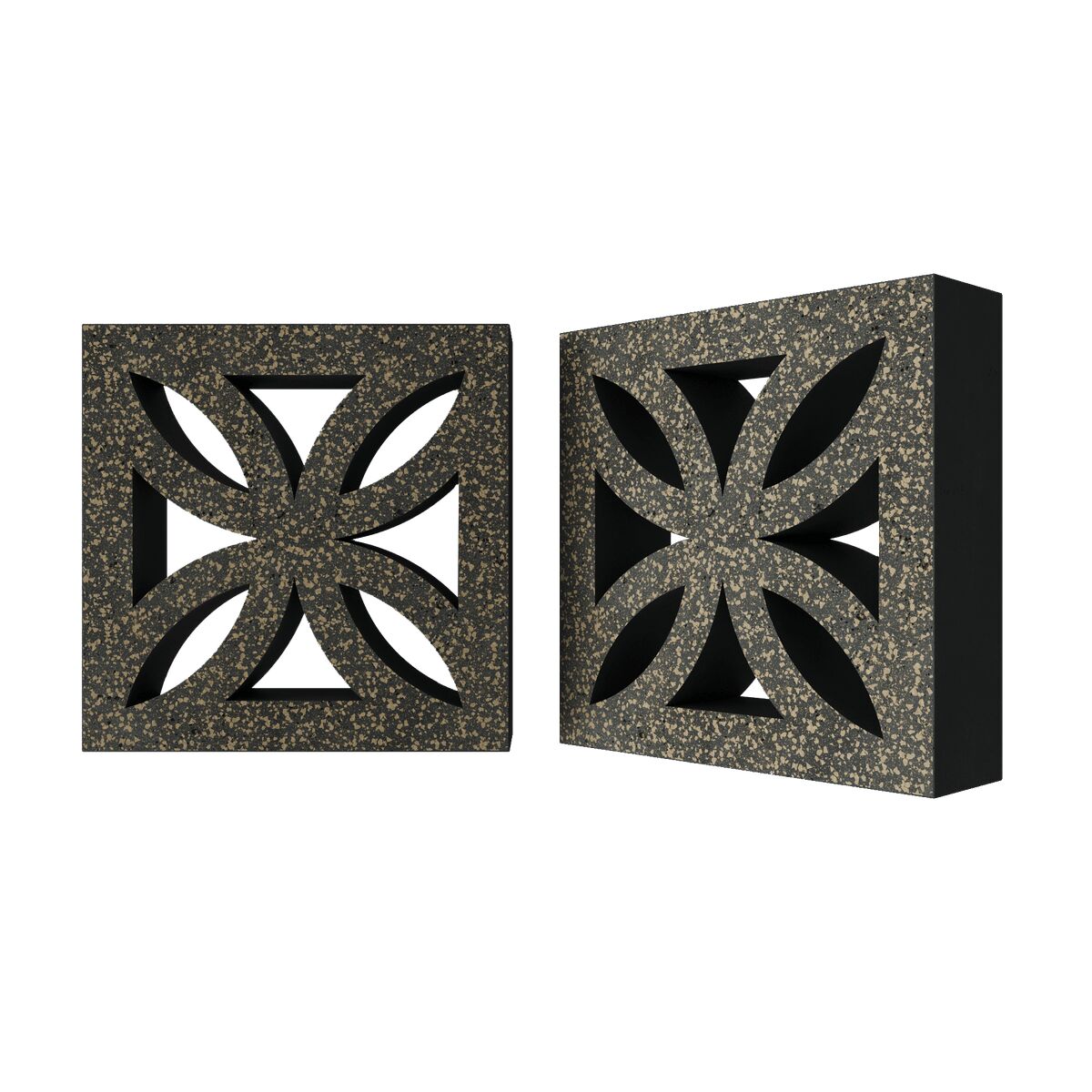 Блок архитектурный шлифованный Icon (Айкон)-50 LUX 250х250мм Nokkel купить в Санкт-Петербурге