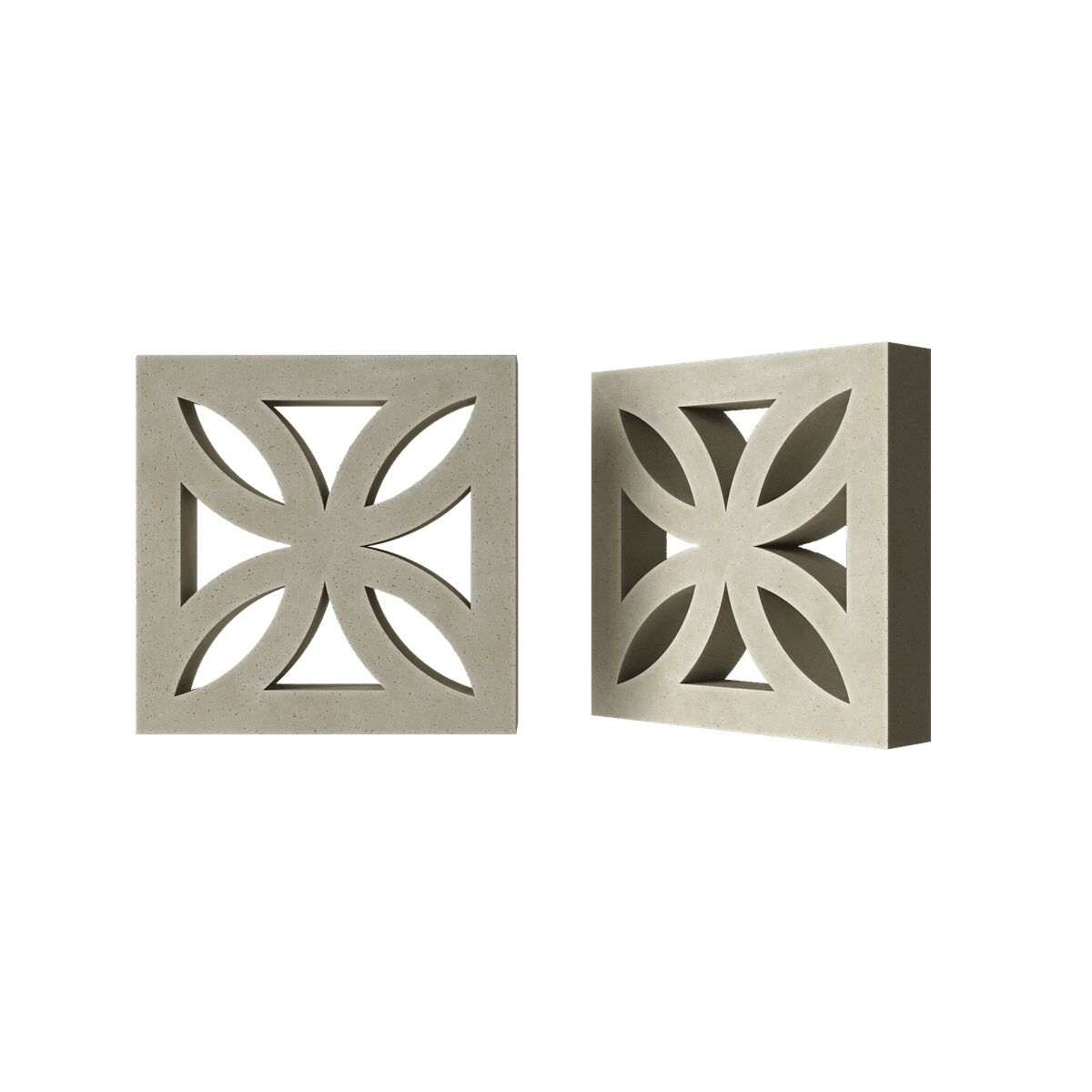 Блок архитектурный Icon (Айкон)-50 под покраску 250х250мм Nokkel купить в Санкт-Петербурге