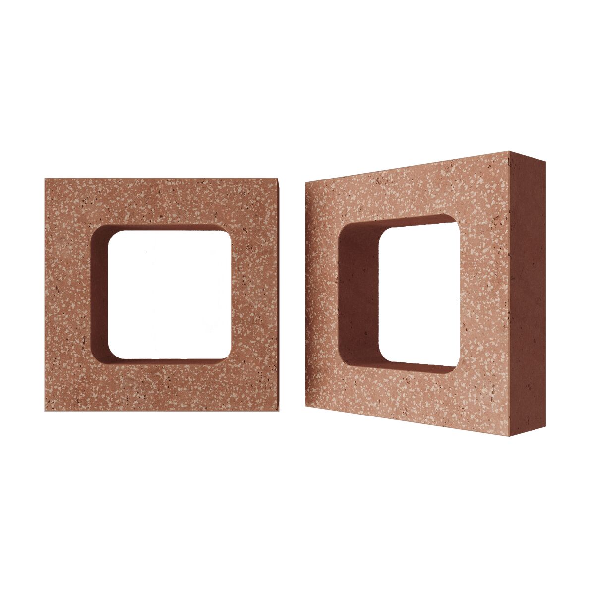 Блок архитектурный шлифованный Cube (Куб)-90 LUX 250х250мм Nokkel купить в Санкт-Петербурге