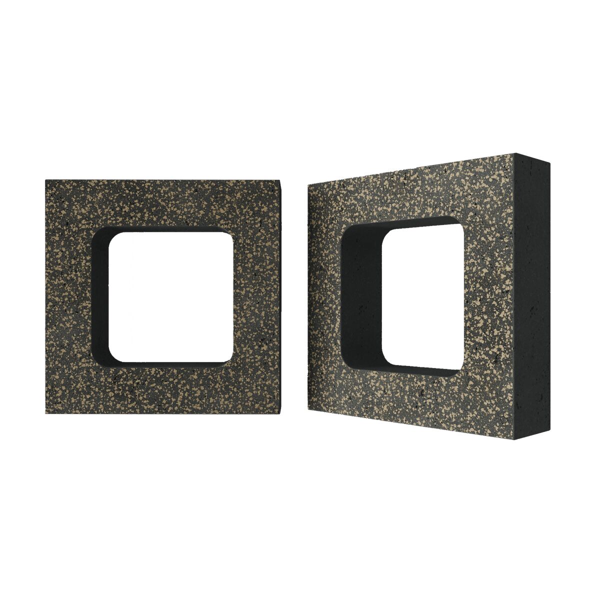 Блок архитектурный шлифованный Cube (Куб)-70 LUX 250х250мм Nokkel купить в Санкт-Петербурге