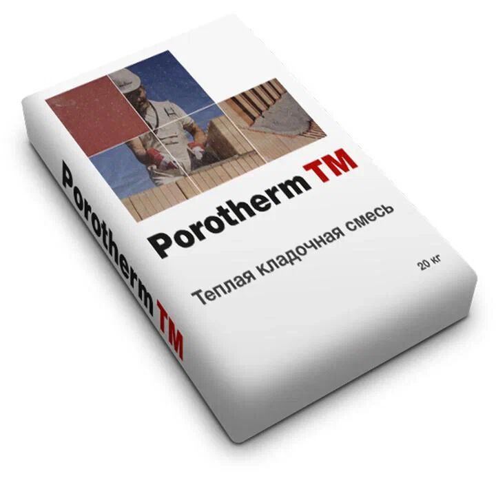 Porotherm TM Теплый кладочный раствор купить в Санкт-Петербурге