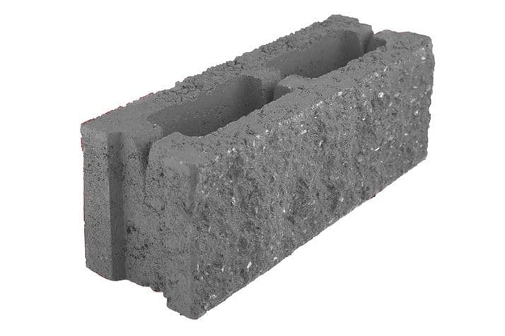 СКЦ-2Л-9 Р Камень бетонный стеновой колотый облицовочный Стандарт (гладкий) серый 189шт/пд купить в Санкт-Петербурге