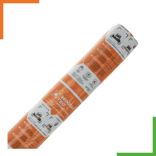 Геотекстиль Экоспан Гео СТРОИТЕЛЬНЫЙ 1.6x50м 80м2 купить в Санкт-Петербурге