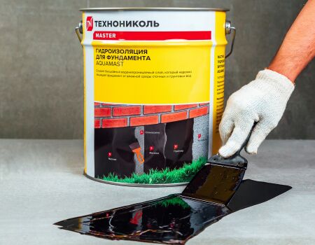 Мастика битумная (для фундамента) AquaMast 3кг купить в Санкт-Петербурге