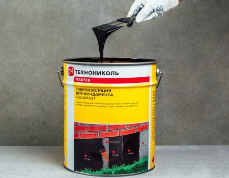 Мастика битумная (для фундамента) AquaMast 3кг купить в Санкт-Петербурге