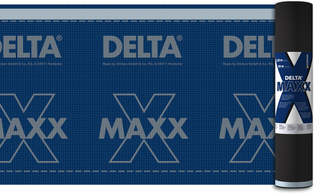 DELTA-MAXX X 1,5х50м 75м² диффузионная мембрана купить в Санкт-Петербурге