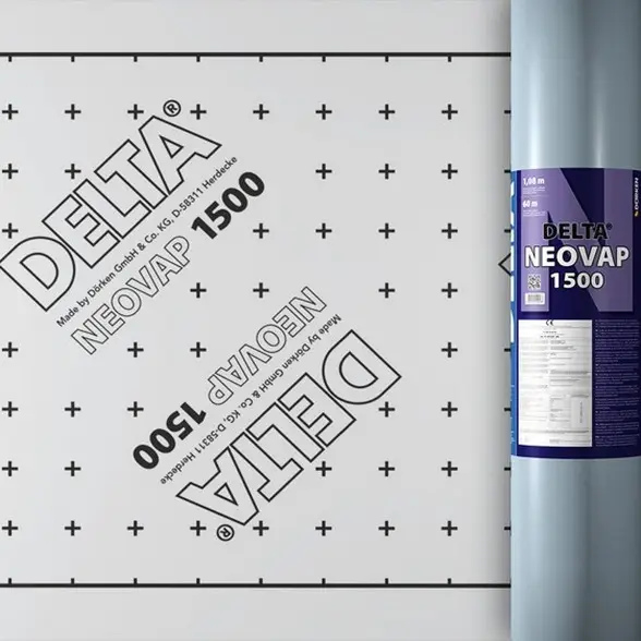 Теплоотражающая пароизоляция DELTA NEOVAP 1500 1.08х60м 64.8м2 купить в Санкт-Петербурге