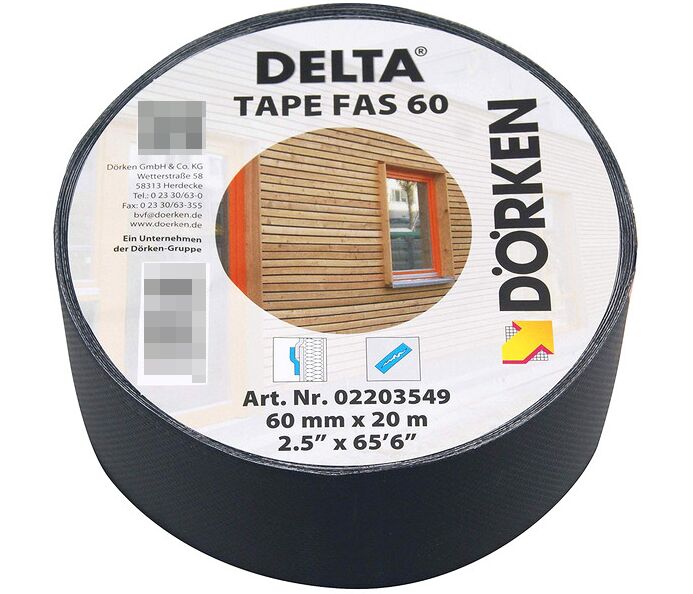 DELTA-TAPE FAS 60мм х 20м соединительная лента Дельта Тейп Фас купить в Санкт-Петербурге