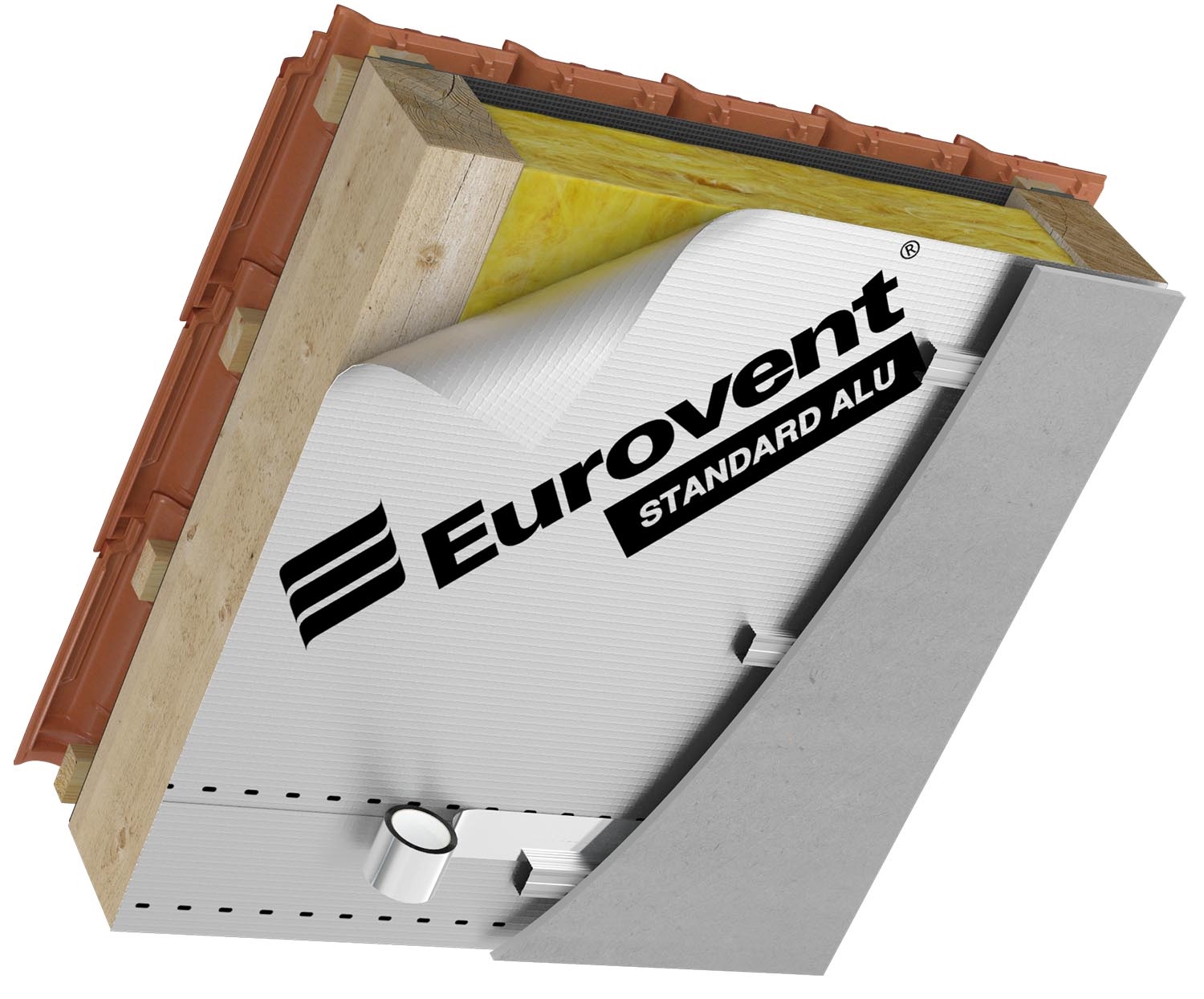 Алюминизированная лента 50ммх50м ALUFIX EUROVENT купить в Санкт-Петербурге