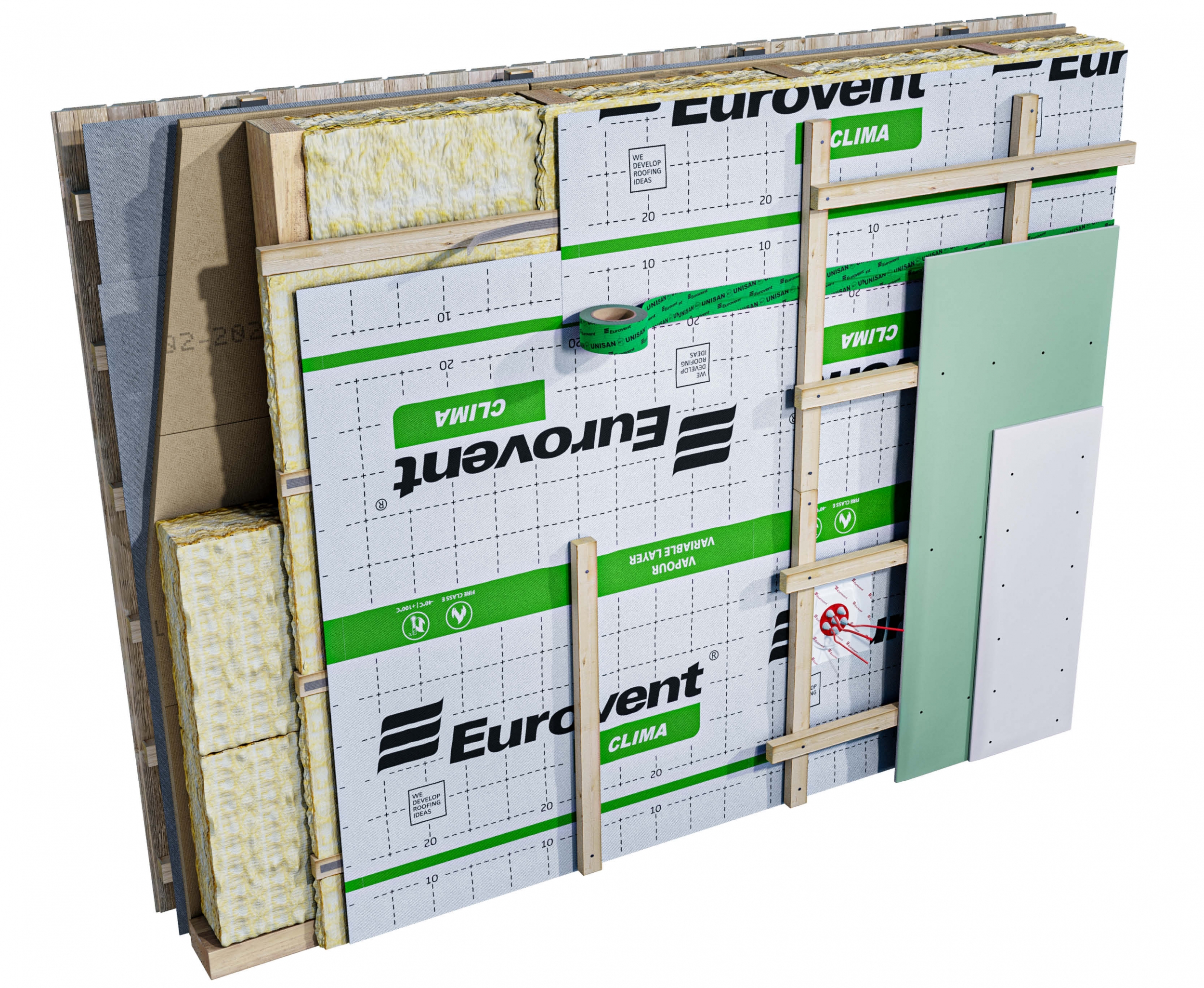 Пароизоляция Eurovent Clima 1.5х50м 75м2 купить в Санкт-Петербурге