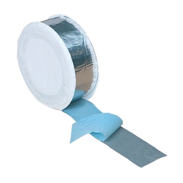 Euroband 50мм х 10м односторонняя алюминизированная бутиловая лента (скотч) купить в Санкт-Петербурге