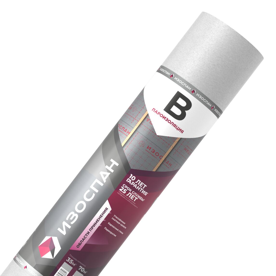 Изоспан B 70м2 пароизоляция купить в Санкт-Петербурге