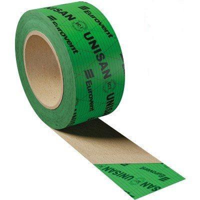 Клейкая лента Eurovent Unisan 60мм х 25м односторонняя Евровент Унисан купить в Санкт-Петербурге