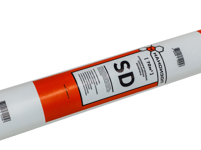 Диффузионная мембрана Наноизол SD 70м2 купить в Санкт-Петербурге