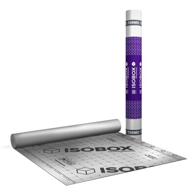 Теплоотражающая пароизоляция ISOBOX ТЕРМО 1.6х43.75м 70м2 купить в Санкт-Петербурге