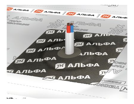 Уплотнительная манжета ТехноНиколь Альфа Протект L 14.7х14.7см самоклеящаяся купить в Санкт-Петербурге