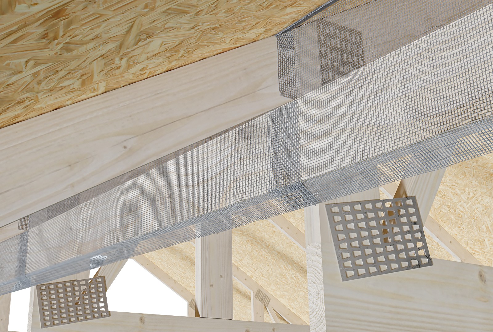 Карнизная сетка Tectis 0.15х25м купить в Санкт-Петербурге