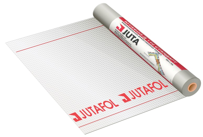 Армированная гидроизоляция с перфорацией Ютафол Д 110 Стандарт 75м2 купить в Санкт-Петербурге