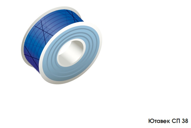 Двусторонняя армированная соединительная лента Ютавек СП 38мм х 50м купить в Санкт-Петербурге