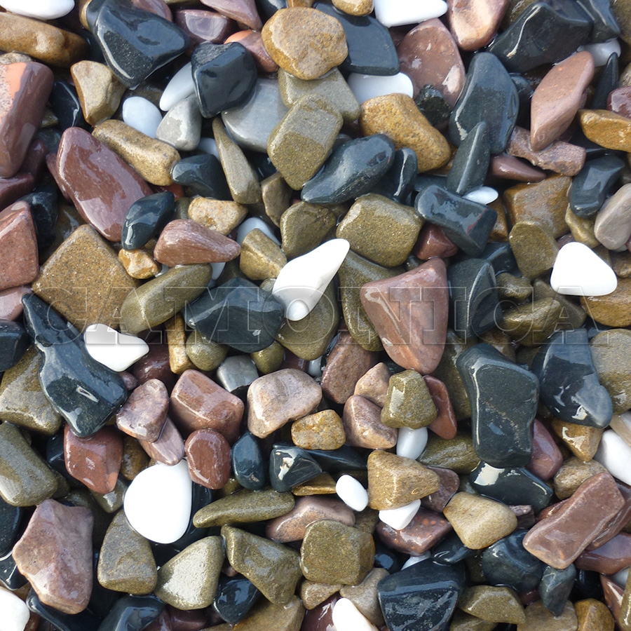 Галька цветная галтованная 10-20 мм купить в Санкт-Петербурге
