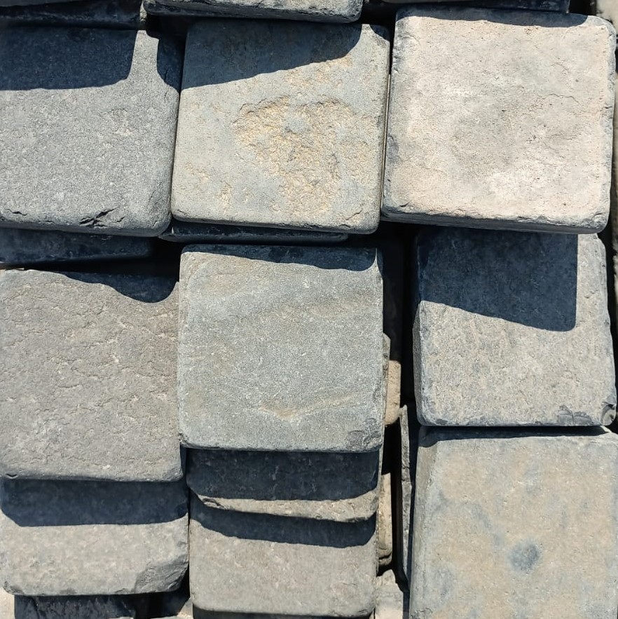 Плитка из шунгита галтованный 100х200мм Camonica купить в Санкт-Петербурге