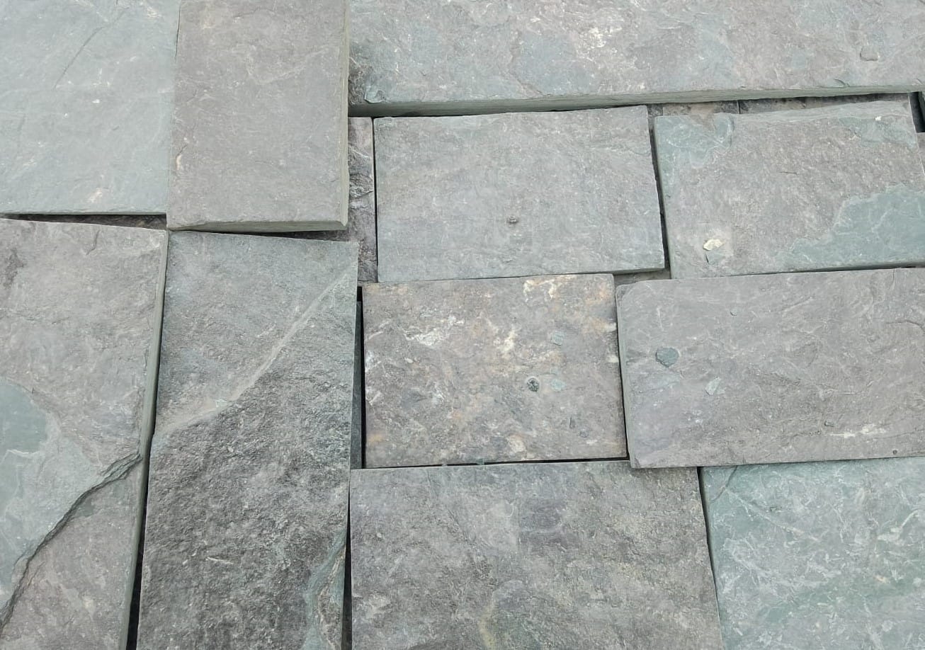 Плитка из серпентинитового сланца 100мм Camonica купить в Санкт-Петербурге