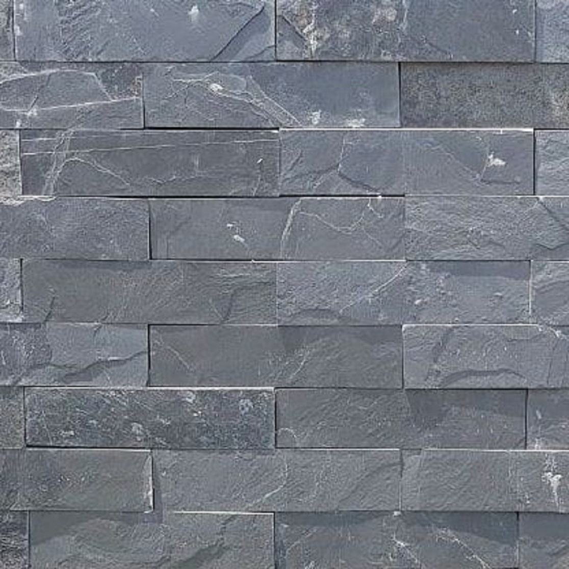 Плитка из сланца черный 100х300мм Camonica купить в Санкт-Петербурге