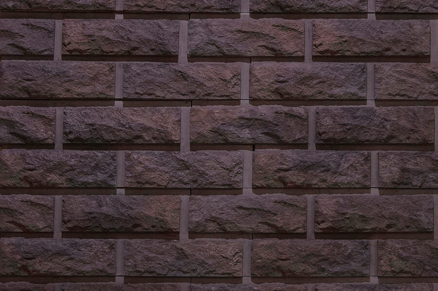 Облицовочная камень-панель сколотый кирпич с перекрытием шва N44 купить в Санкт-Петербурге