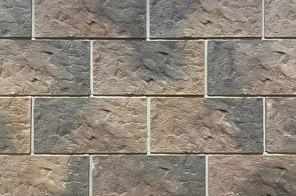 Облицовочная камень-панель Песчаник с перекрытием шва цвет 27 купить в Санкт-Петербурге