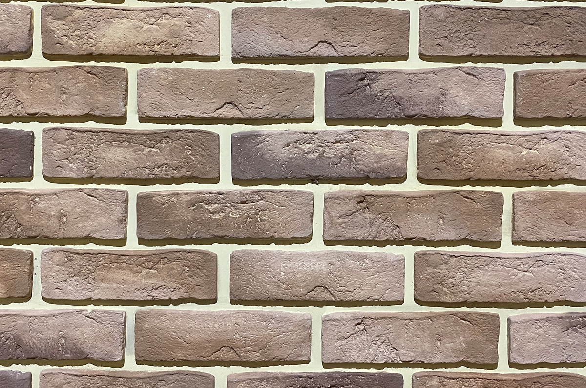 Облицовочная камень-панель конаковский кирпич №31 купить в Санкт-Петербурге