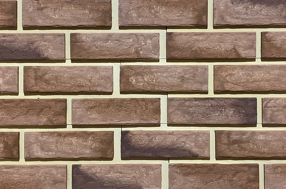 Облицовочная камень-панель мюнхенский кирпич №31 купить в Санкт-Петербурге