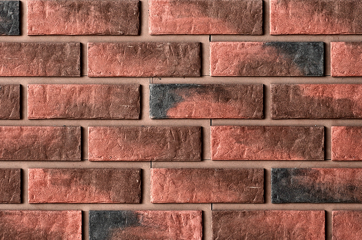 Облицовочная камень-панель мюнхенский кирпич №32 купить в Санкт-Петербурге