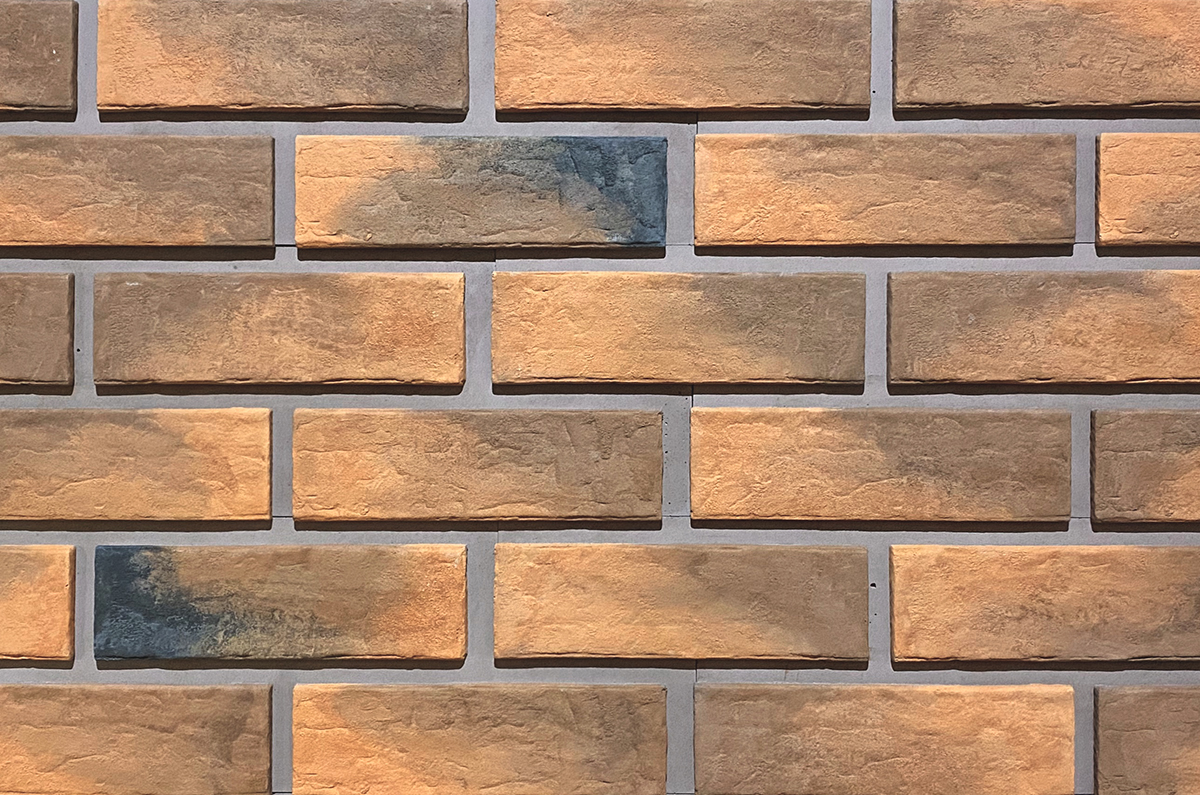 Облицовочная камень-панель мюнхенский кирпич №34 купить в Санкт-Петербурге