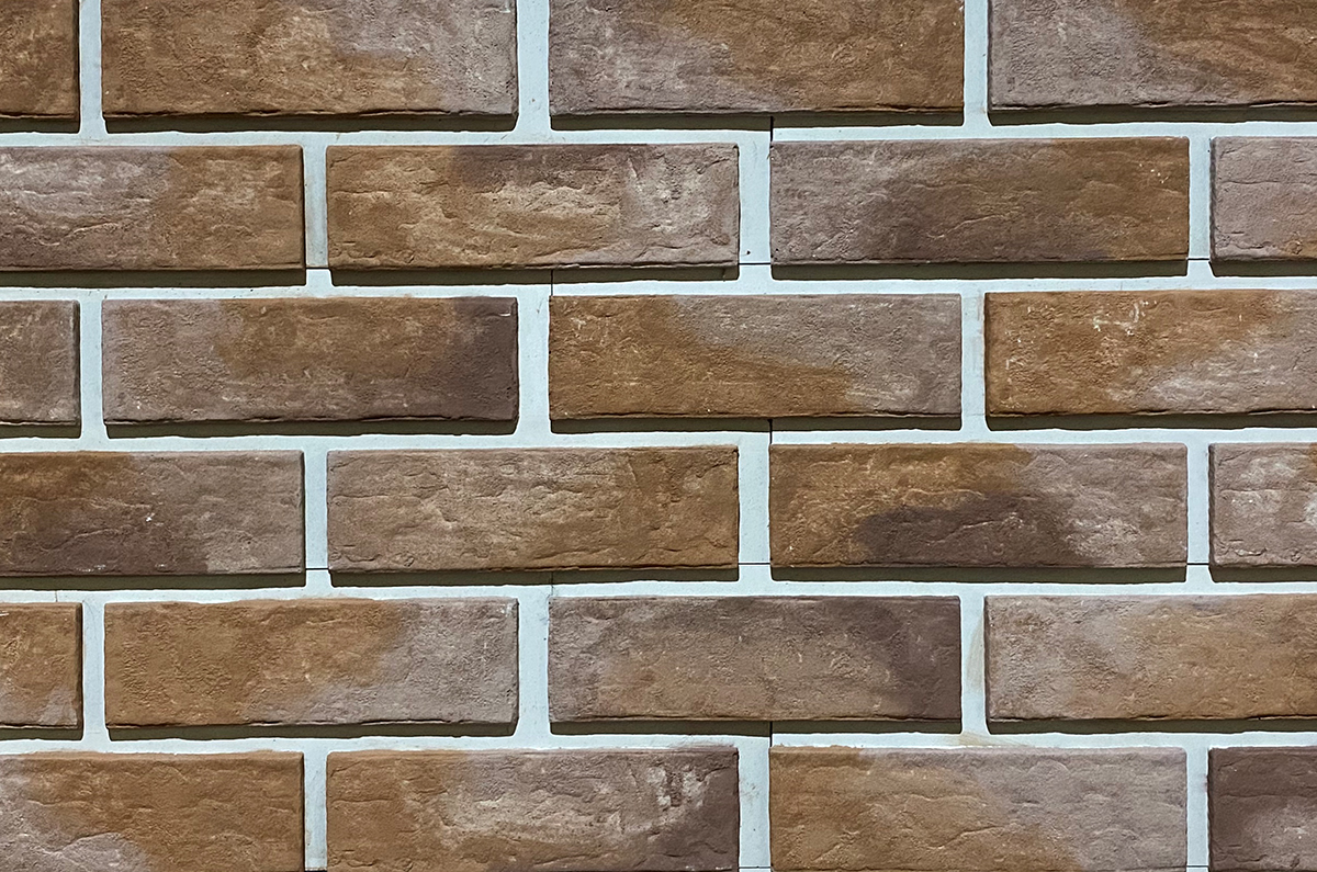 Облицовочная камень-панель мюнхенский кирпич №37 купить в Санкт-Петербурге