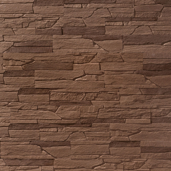 Leonardo Stone Искусственный камень Плоскость Шамони Slim 510 (серо-коричневый) 0.96 м2/уп купить в Санкт-Петербурге