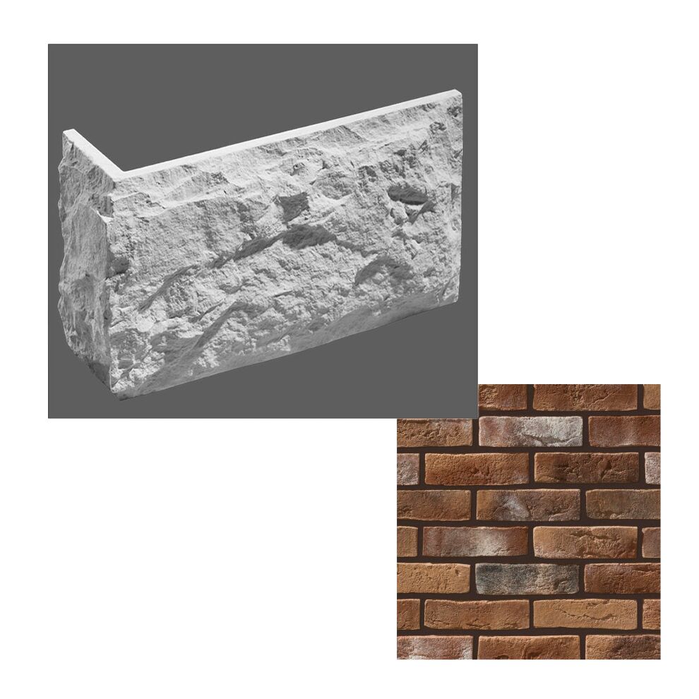 Leonardo Stone Искусственный камень Углы Дижон 1,42мп/уп купить в Санкт-Петербурге