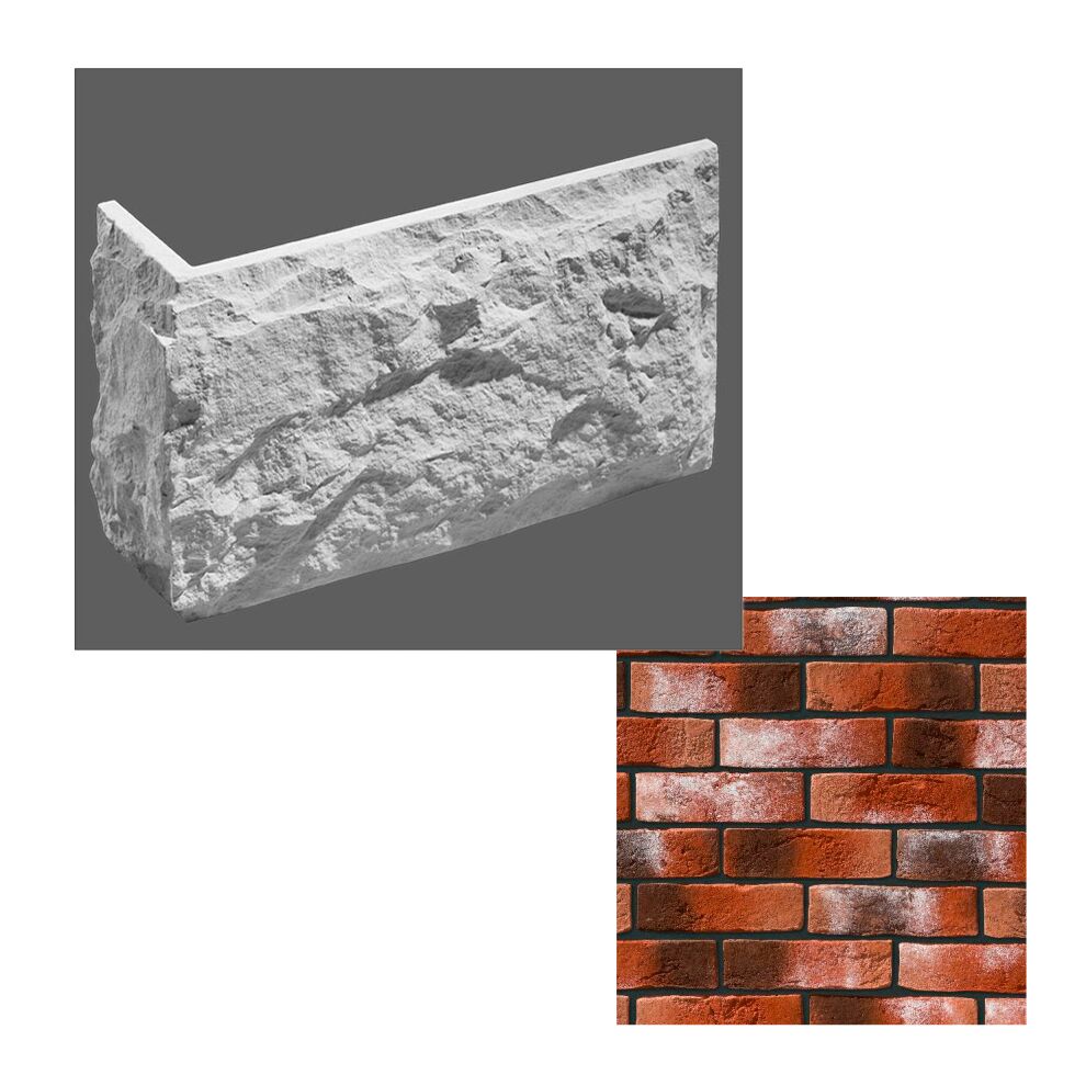 Leonardo Stone Искусственный камень Углы Дижон 1,42мп/уп купить в Санкт-Петербурге