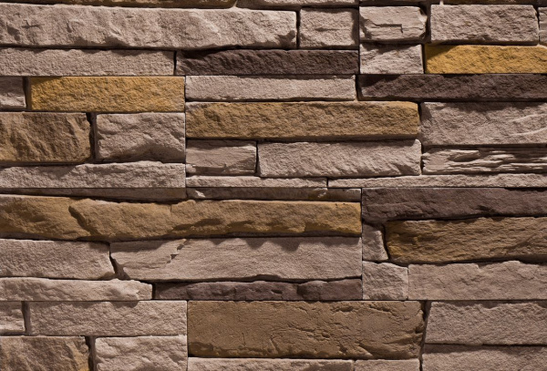 Leonardo Stone Искусственный камень Плоскость Шампань 0,92м2/уп купить в Санкт-Петербурге