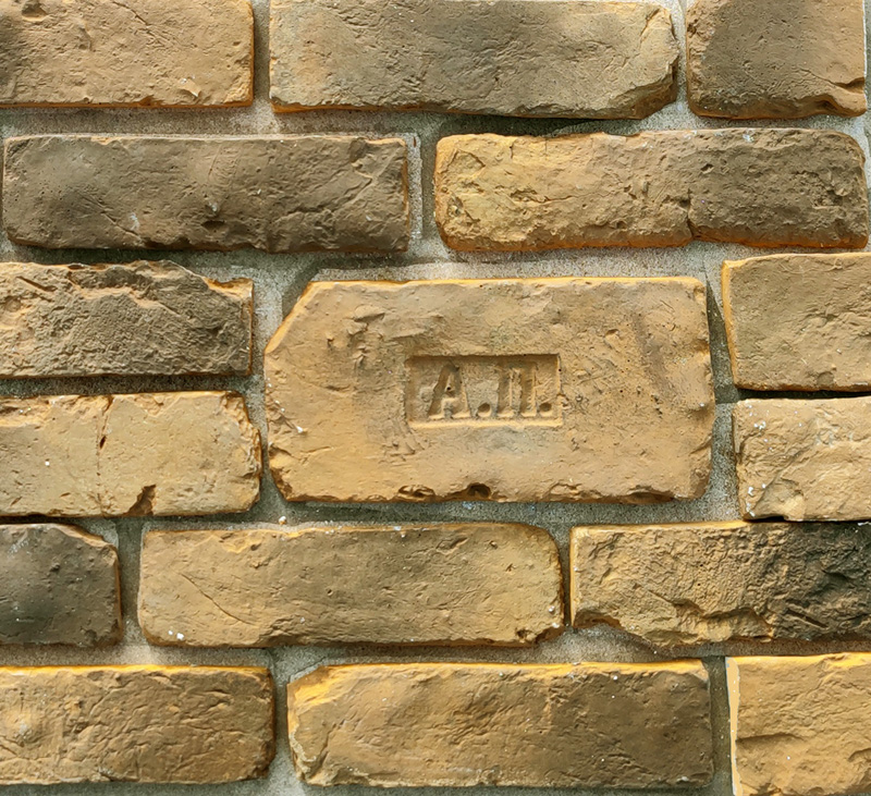 RAMO искусственный камень КИТНЕР ШРЕТЕР желтый кирпич (бетон) 1м2/уп купить в Санкт-Петербурге