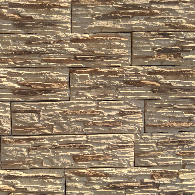 RAMO искусственный камень СЛИМЛАЙН СЛЭЙТ песочный сланец (бетон) 1м2/уп купить в Санкт-Петербурге