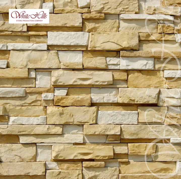 Уайт Клиффс (White Cliffs)  - облицовочный камень 150-10 купить в Санкт-Петербурге