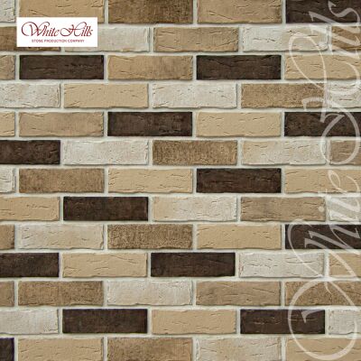 Искусственный камень 378-10 Сити брик 1.47м2/уп White Hills купить в Санкт-Петербурге