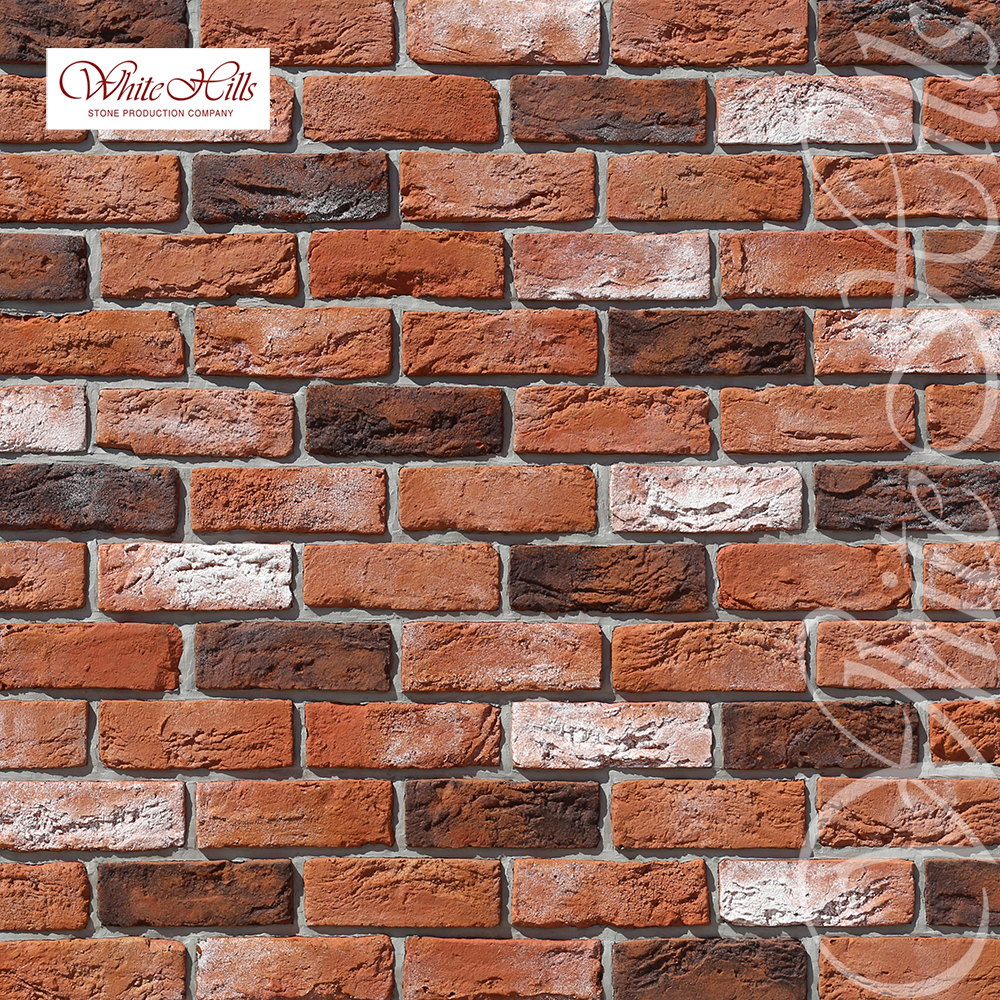 Искусственный камень 308-60 Бремен Брик 1.11м2/уп White Hills купить в Санкт-Петербурге