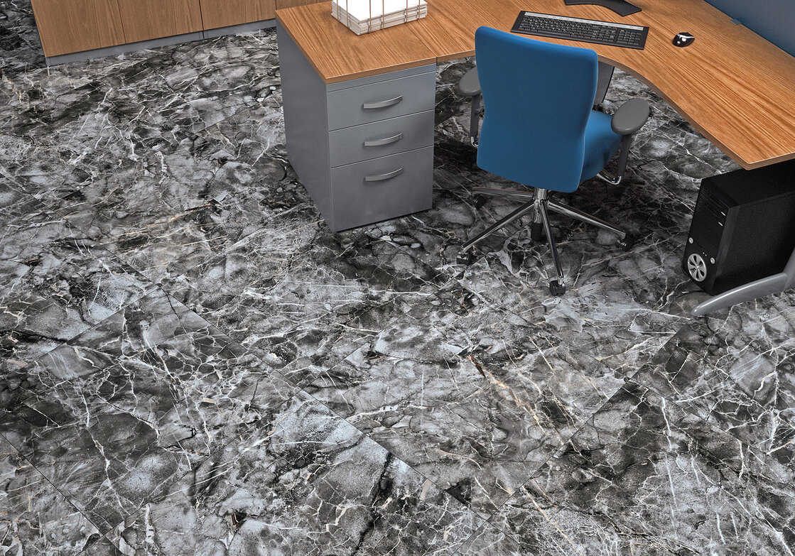 Керамогранит G245 Kirety Black 60х60 черный полированный PR Гранитея 1.44м2/4шт/упак купить в Санкт-Петербурге