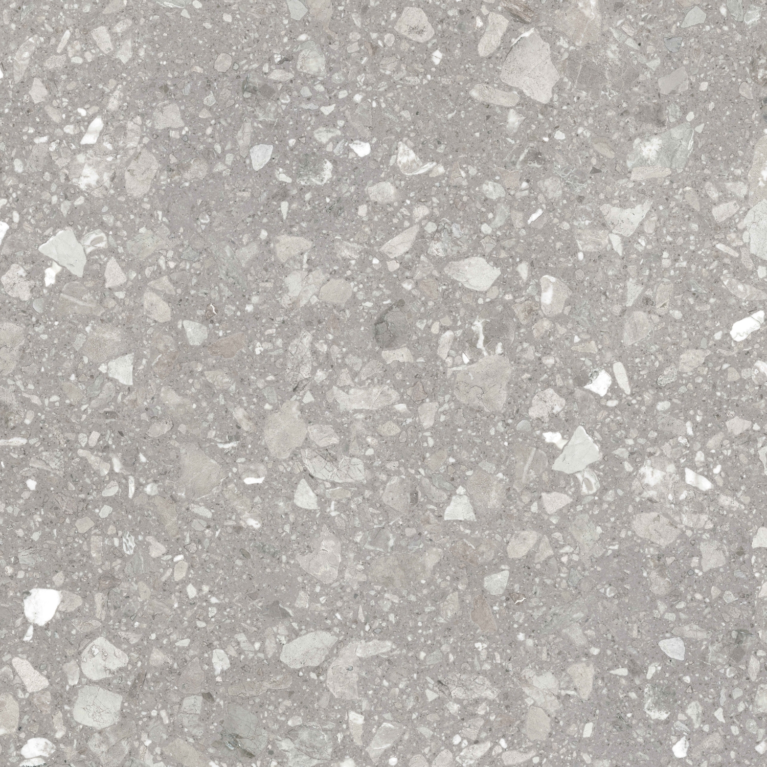 Керамогранит Gracia Ceramica Terrazzo matt grey PG 01 камень 600х600х10мм 1,44м2/4шт/уп купить в Санкт-Петербурге